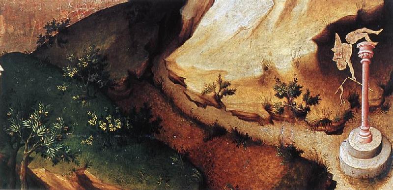 BROEDERLAM, Melchior The Flight into Egypt (detail) fge oil painting image